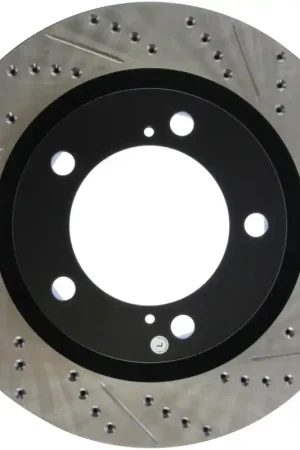 Time-Limited StopTech 07-09 Toyota Tundra / 08-09 Toyota Sequoia Front Left Slotted & Drilled Rotor