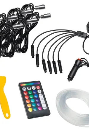 Oracle Fiber Optic LED Interior Kit - ColorSHIFT (6PCS) - ColorSHIFT Latest