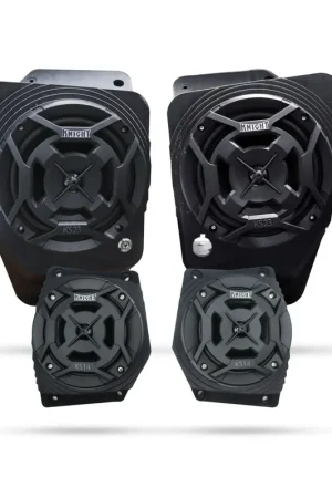 Yamaha Grizzly 700 (16–26) Bluetooth LED ATV Surround Sound System Worldwide Shipping