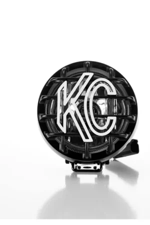 Holiday Sale KC HiLiTES Rally 400 4in. Round Halogen Light 55w Spread Beam (Single) - Black