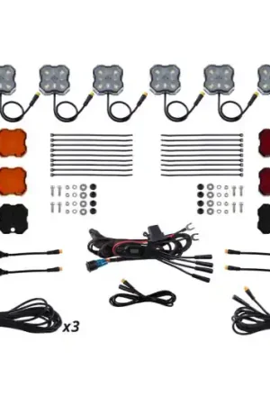 Exclusive Offer Diode Dynamics Stage Series Single-Color LED Rock Light Kit - 8-Pack