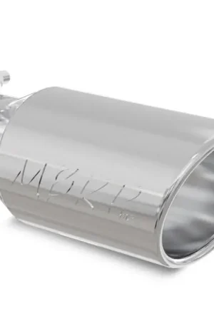 MBRP Universal Tip 4in OD 2.75in Inlet 10in Length Angled Rolled End T304 Trending