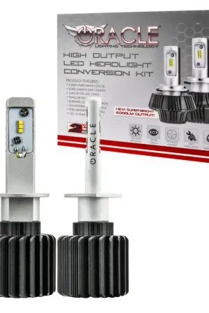 Fresh Stock Oracle H1 4000 Lumen LED Headlight Bulbs (Pair) - 6000K