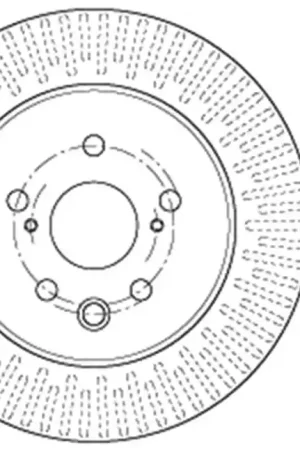 Professional Grade StopTech Lexus 13-15 GS350/14-15 IS350/13-15 GS350H/15 RC350 Left Rear Drilled Sport Brake Rotor