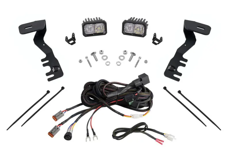 Diode Dynamics Stage Series 2in LED Ditch Light Kit for 2024+ Toyota Tacoma- Sport White Combo Factory Price