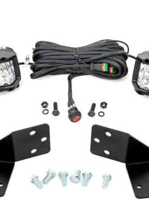 LED Light Kit | Rear Mount | 3" Chrome Pair | Wide Angle | CFMOTO UFORCE 1000 Editor’s Pick