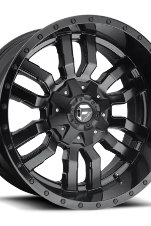 Aluminum Wheels 18X8 Sledge D596 5 On 114.3/5 On 120 Matte Black/Gloss Black Lip 72.56 Bore 35 Offset Fuel Off Road Wheels Holiday Sale