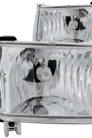 ANZO 1998-2000 Nissan Frontier Crystal Headlights Chrome Instant Buy