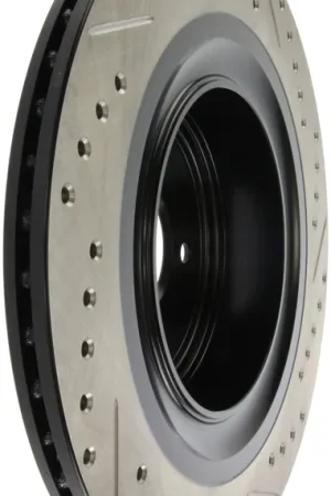 Latest StopTech Infiniti G37 / Nissan 370Z SportStop Slotted & Drilled Rear Right Rotor