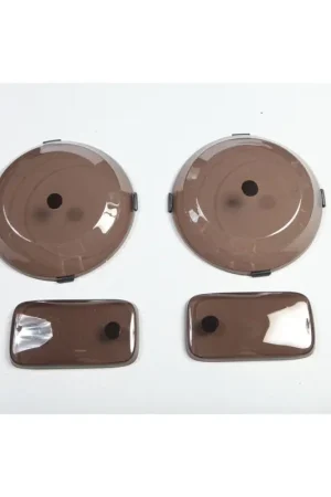 Luxury Rugged Ridge Headlight&Turn Signal Cover Set Smoke 97-06TJ