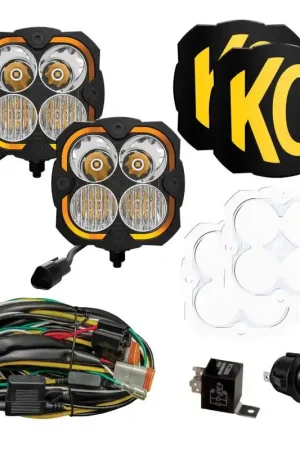 Get Yours KC HiLiTES FLEX ERA 4 - 2-Light Master Kit