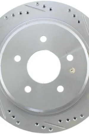 Hassle-Free Returns StopTech Select Sport Drilled & Slotted Rotor - Front Right