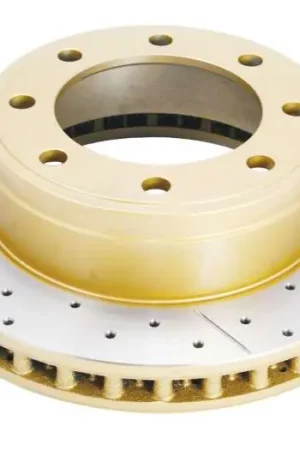 DBA 99-04 Ford F-250 Super Duty (w/Rear Rotor) 4WD Front Street Drilled & Slotted Rotor Crafted