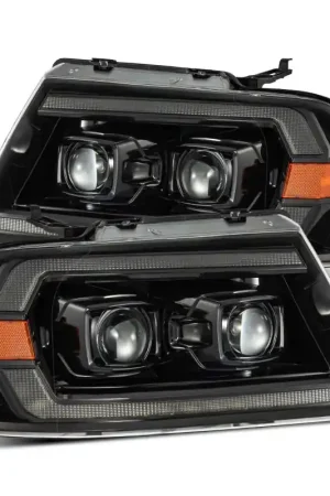 Don’t Miss Out AlphaRex 04-08 Ford F150 PRO-Series Projector Headlights Chrome w/ Sequential Signal and DRL