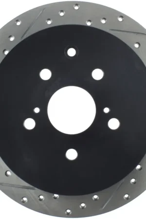 Luxury StopTech Sport Drilled & Slotted Rotor - Rear Right