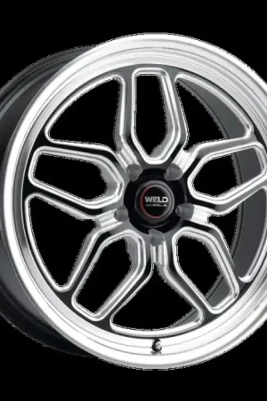 Weld Laguna Drag S152 17x10 / +49 / 5x114.3 / 78.1 CB - Gloss Black W/ Milled Spoke Top Rated