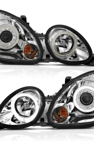 ANZO 1998-2005 Lexus Gs300 Projector Headlights w/ Halo Chrome Must Have
