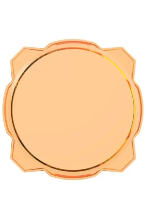 KC HiLiTES 6in. Hard Shield/Cover for Gravity Pro6 LED Lights (Single) - Amber No Minimum Order