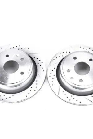 Power Stop 07-09 Chrysler Aspen Rear Evolution Drilled & Slotted Rotors - Pair Price Drop
