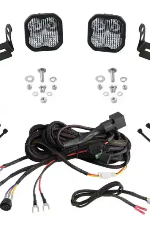 Diode Dynamics 2024+ Toyota Tacoma SS3 LED Ditch Light Kit- Pro White Combo Certified