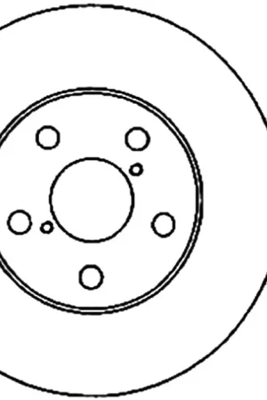 Must Have StopTech Power Slot 06-11 Lexus GS Series / 06-12 IS350 Front Left Drilled & Slotted Rotor