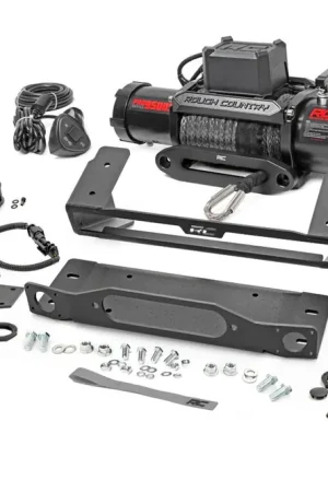 No Minimum Order High Winch Mount | All Models | 9500S | 20 Inch Black Single Row LED | Ford Bronco (21-25)