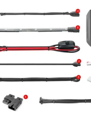 Buy Today XK Glow Strip Million Color XKCHROME Smartphone App ATV/Motorcycle LED Light Kit 10XPod + 8X10In