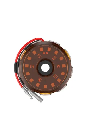 KC HiLiTES Cyclone V2 2.2in. LED Accessory Light 5w Flood Beam (Single) - Amber Lens In Demand