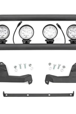 Nudge Bar 4 Inch Round Led (x4) 21-Up Ford Bronco Sport 4WD Rough Country High Quality