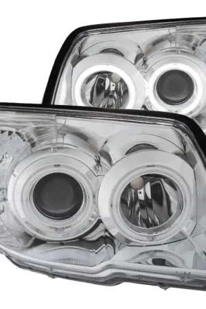 Buy Online ANZO 2006-2009 Toyota 4Runner Projector Headlights w/ Halo Chrome