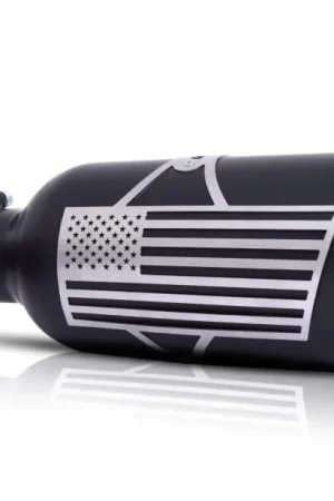 Gibson Patriot Series Rolled Edge Slash-Cut Tip - 5in OD/2.75-3in Inlet/12in Length - Black Ceramic Affordable