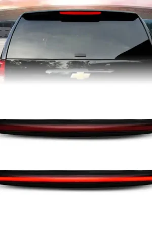 Discount ANZO 2007-2014 Chevrolet Suburban 1500 LED 3rd Brake Light Black Housing Smoke Lens w/ Spoiler 1pc