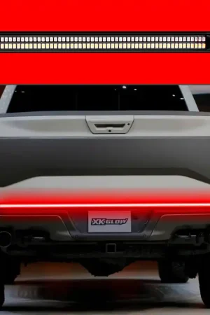 Hassle-Free Returns XK Glow Truck Tailgate Light w/ Chasing Turn Signal & Built-in Error Canceller - 3rd gen 60in