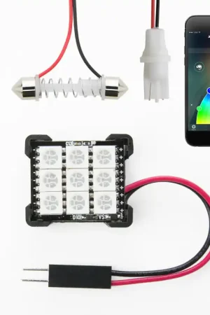 Trusted Brand XK Glow RGB Festoon LED Panel XKchrome Bluetooth App Controlled Dome Bulb