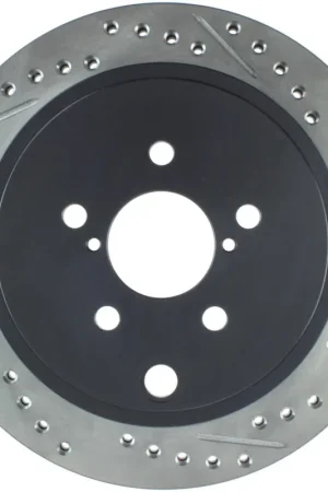 Trusted Brand StopTech Slotted & Drilled Sport Brake Rotor