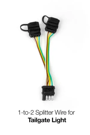 XK Glow Tailgate Light 1-to-2 Splitter Wire One Day Deal