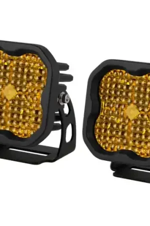 Direct From Manufacturer Diode Dynamics SS3 Pro ABL - Yellow Flood Standard (Pair)