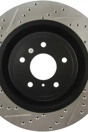 Direct From Manufacturer StopTech Infiniti G37 / Nissan 370Z SportStop Slotted & Drilled Front Right Rotor
