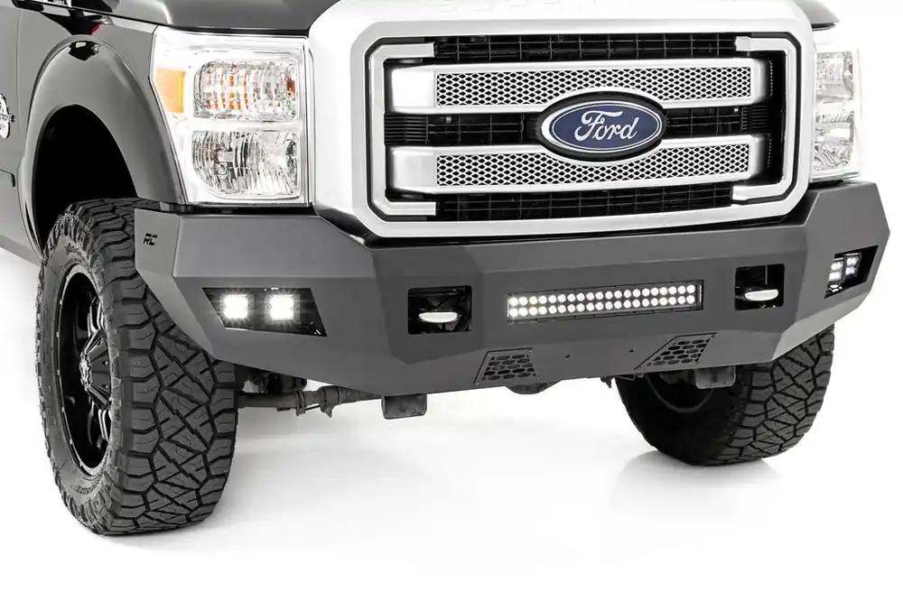 Ford Heavy-Duty Front LED Bumper 11-16 F-250/F-350 Rough Country Top Rated