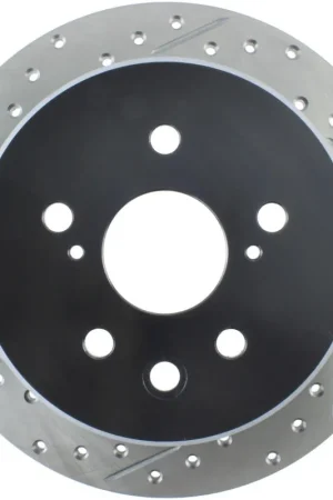 Discount StopTech 06-10 Lexus IS 250/IS 300/IS 350 SportStop Slotted & Drilled Right Rear Rotor