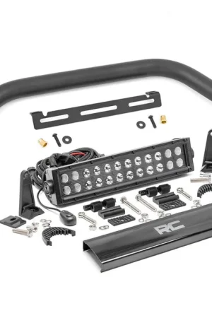 Safari Bar | 12" LED Light Bar | Black | Dual Row | OE Modular Steel | Ford Bronco (21-25) Grab Now