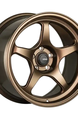 Konig Hyperspec 17x8 5x100 ET40 Matte Bronze Wheel (Knurled Bead) Limited Edition