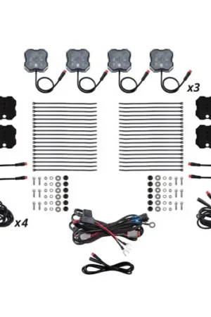 New Release Diode Dynamics RGBW Rock Light Installer Magnet Mount Kit (12-pack)