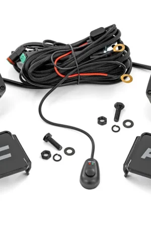 Wholesale 2 Inch LED Light Pods | Spot Beam | Amber Lens | Square