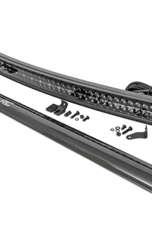 54 Inch Curved CREE LED Light Bar Dual Row Black Series w/Cool White DRL Rough Country Seasonal Sale