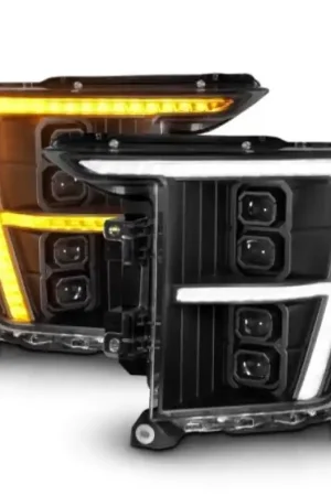 ANZO 21-23 Ford F-150 (w/Factory Halogen) Z-Series Full LED Proj Headlights - Driver Side ONLY Hot Deal