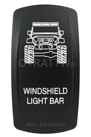 New Release Spod Rocker JK Windshield Light Bar Switch
