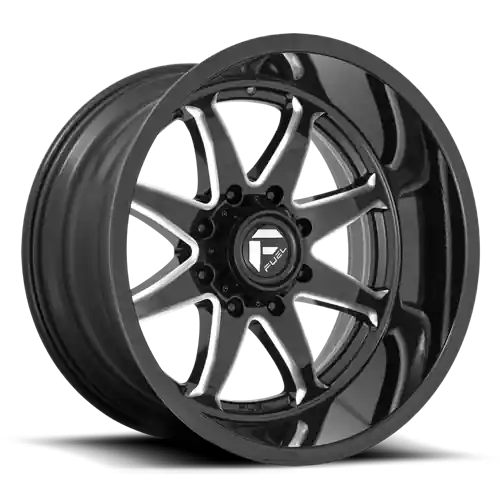 Aluminum Wheels 20X10 Hammer D749 6 On 135 Gloss Black Milled 87.1 Bore -18 Offset Fuel Off Road Wheels Direct From Manufacturer