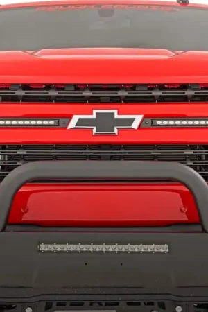 Shop Now 10-Inch Slimline Cree LED Light Bars Pair Black Series Rough Country