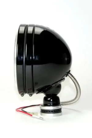 KC HiLiTES Daylighter 6in. Halogen Light 100w Spot Beam (Single) - Black SS Exclusive Offer